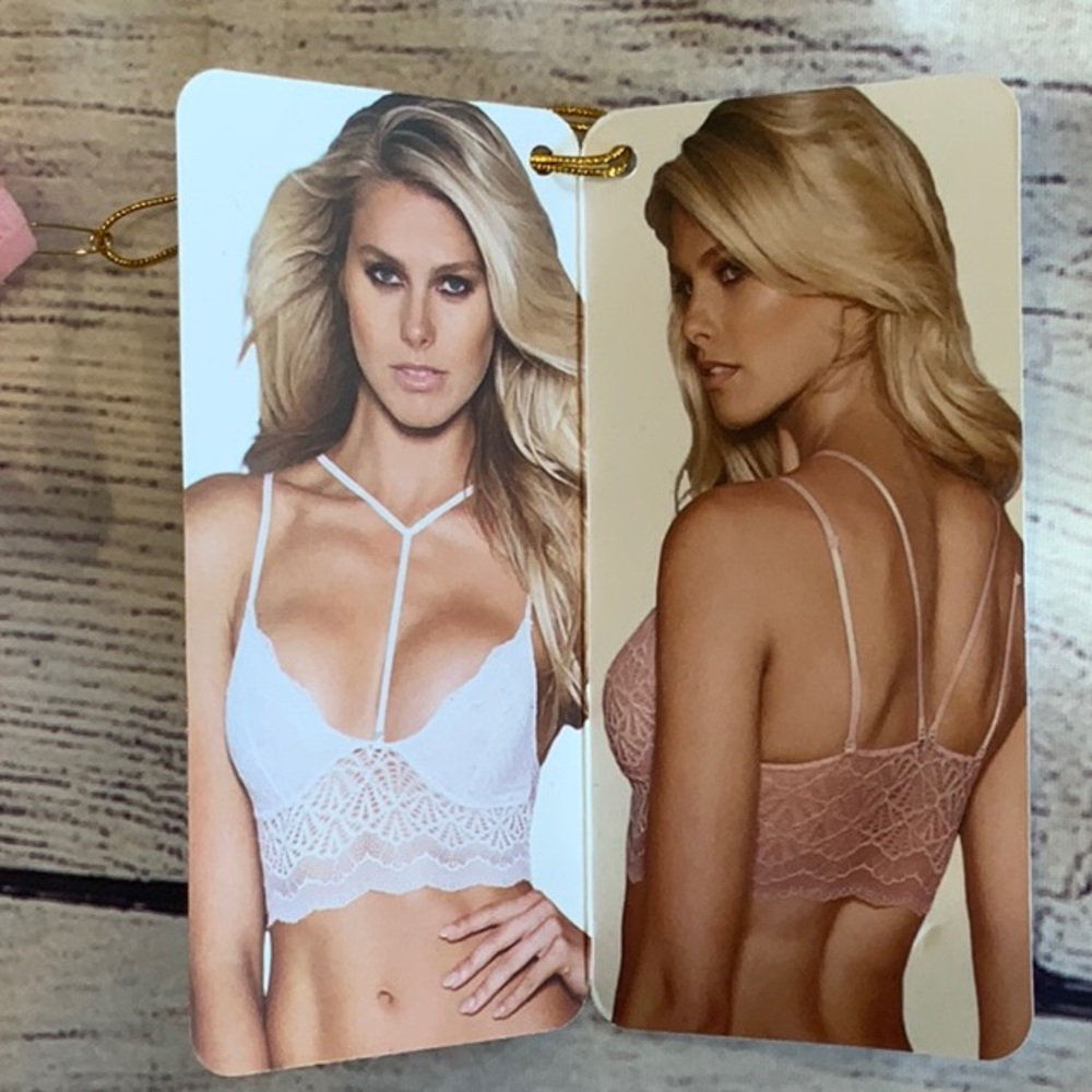 💝3 for $15💝 - Lace Bralette-New In Package white
